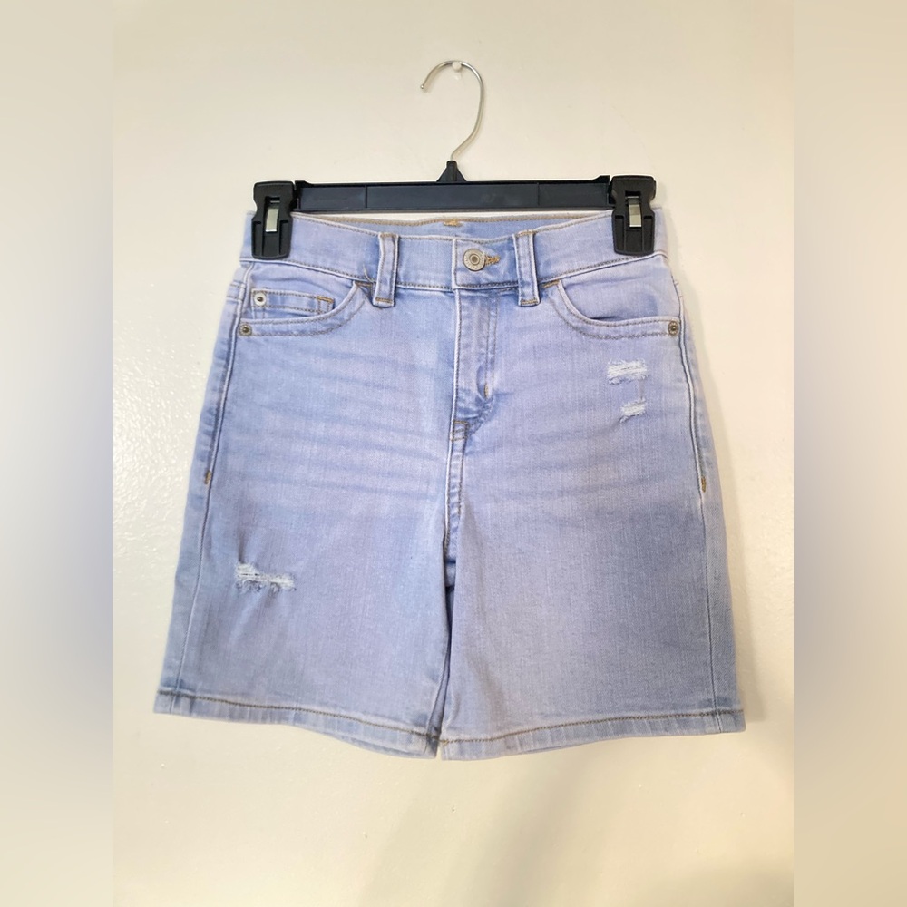 *BRAND NEW* JC Penney Thereabouts Light Blue Ripped Stylish Junior8 Denim Shorts